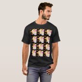 T-shirt Vache colorée (Devant entier)