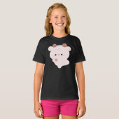 T-shirt Vache d'amour mignonne (Devant entier)