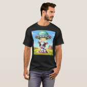 T-shirt Vache de bébé enlevée (Devant entier)