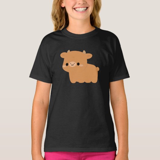 T-shirt Vache de Jersey (Devant)