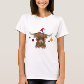 T-shirt Vache de Noël (Devant)