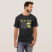 T-shirt Vache Deja Moo (Devant entier)