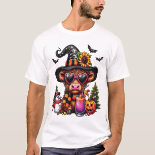T-shirt Vache des Highlands Halloween 2