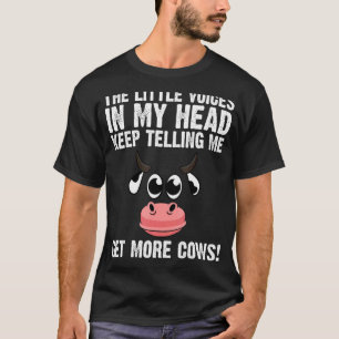 T-shirt Vache Dessins Pour Hommes Femmes Vache Élevage Ani