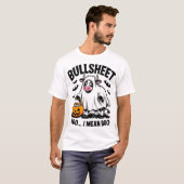 T-shirt vache d'Halloween (Devant entier)