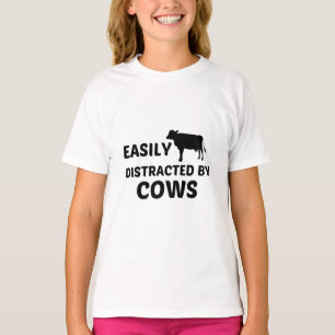 T-SHIRT VACHE DISTRACTÉE