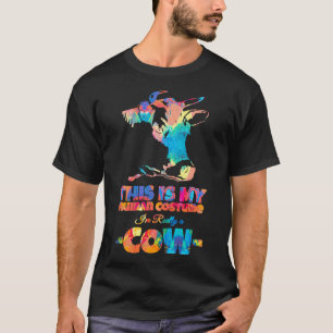 T-shirt Vache drôle Costume humain mignon Vaches ferme ani
