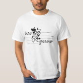 T-shirt Vache Drôle Puissance (Devant)