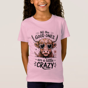 T-Shirt Vache drôle vibes complètement folles