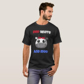 T-shirt Vache du 4 juillet (Devant entier)