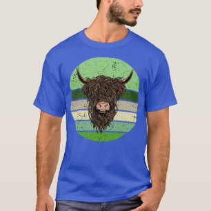 T-shirt Vache écossaise des Highlands