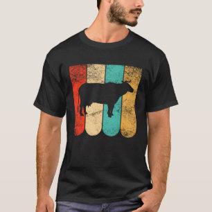 T-shirt Vache Elevage Ancien Animaux Bœuf Agriculteur Co