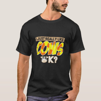 T-shirt Vache éleveuse animale