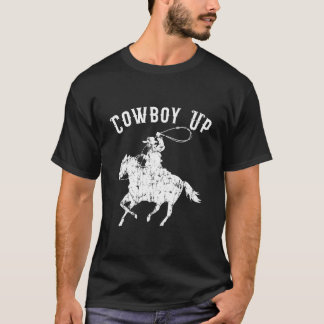 T-shirt Vache en avant pour les fans de rodéo et western
