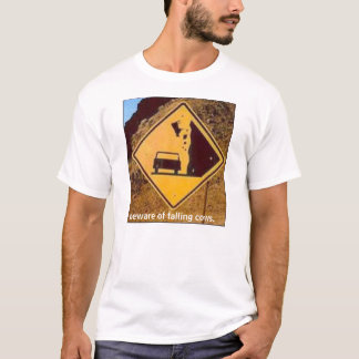 T-shirt Vache en baisse