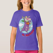 T-shirt Vache et poulet Super Vache Al Rescate! (Devant)
