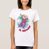 T-shirt Vache et poulet Super Vache Al Rescate! (Devant)