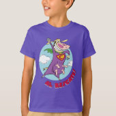 T-shirt Vache et poulet Super Vache Al Rescate! (Devant)