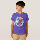 T-shirt Vache et poulet Super Vache Al Rescate! (Devant entier)