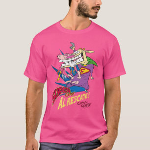 T-shirt Vache et Poulet Super Vache rétro