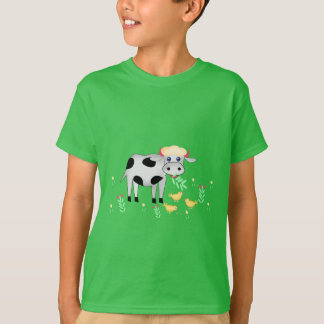 T-shirt Vache et poussins