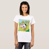 T-shirt Vache Et Veau (Devant entier)