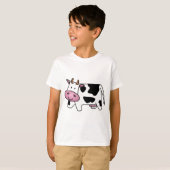 T-shirt Vache heureuse (Devant entier)