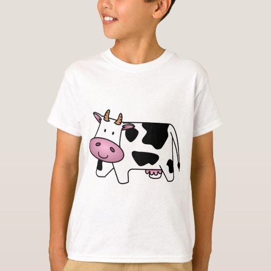 T-shirt Vache heureuse (Devant)