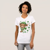 T-shirt Vache Highland chanceuse (Devant entier)