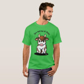 T-shirt vache KiniArt mignon (Devant entier)