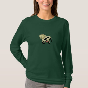 T-shirt Vache Laitière Cartoon