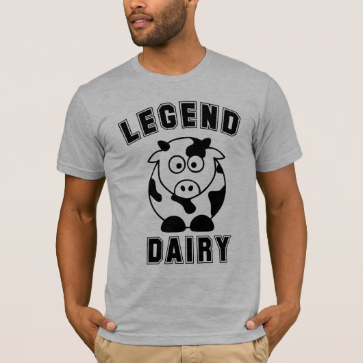T-shirt Vache laitière de légende (Devant)
