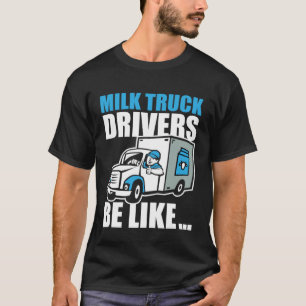 T-shirt Vache laitière d'élevage laitier amusant agriculte