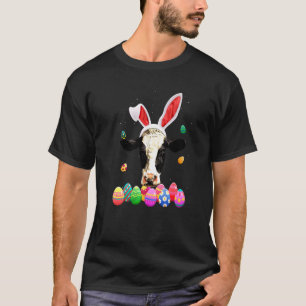 T-shirt Vache Lapin de Pâques Drôle de jour de Pâques Vach