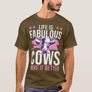 T-shirt Vache Lover Vaches d'élevage Les vaches d'élevage