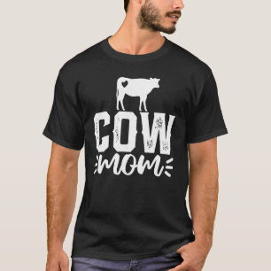 T-shirt Vache Maman Fête des Mères