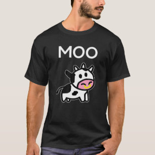 T-shirt Vache Moo - Drôle Vache Agricole Pour Adultes Enfa