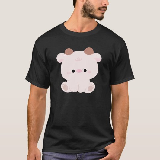T-shirt Vache mûre (Devant)