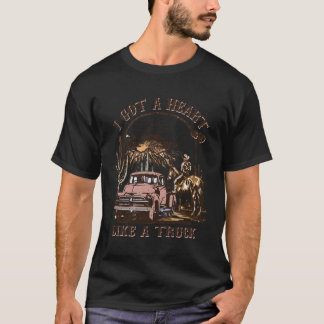 T-shirt Vache Occidentale J'Ai Un Il Comme Un Camion