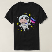 T-shirt Vache Omniséal De Fierté Dans L'Espace Omniséal (Design devant)