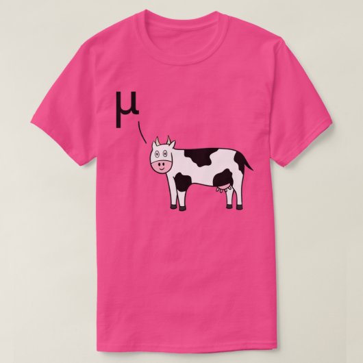 T-shirt Vache physique (Design devant)