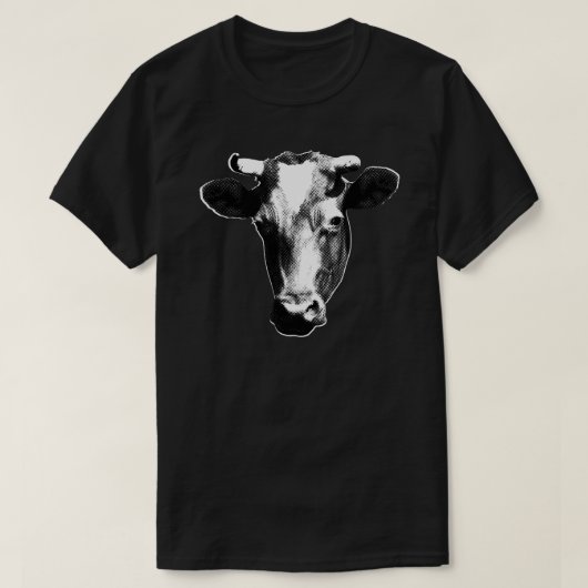 T-shirt Vache Pop Art (Design devant)