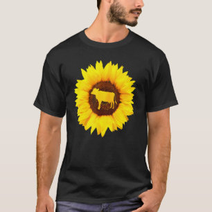 T-shirt Vache pour femmes hommes génisse ferme bétail tour