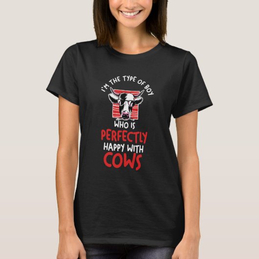 T-shirt Vache pour hommes (Devant)