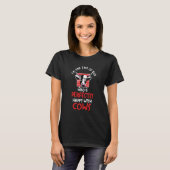 T-shirt Vache pour hommes (Devant entier)