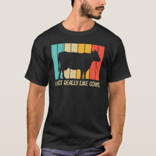 T-shirt Vache Pour Hommes Femmes Agricole Animaux Vache Pr