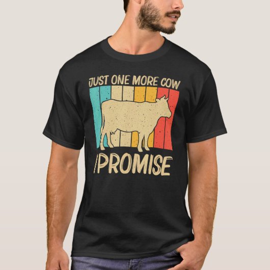 T-shirt Vache Pour Hommes Femmes Vache Fermière Laiterie (Devant)