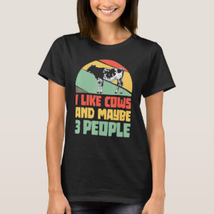 T-shirt Vache Producteur Boeuf Agriculture Fun
