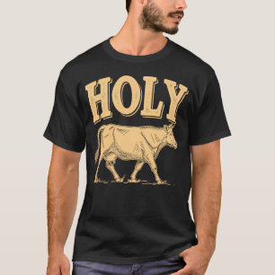 T-shirt Vache sacrée Citations drôles Pun Graphique drôle