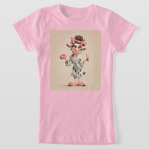 T-Shirt Vache Sassy en mode Spa